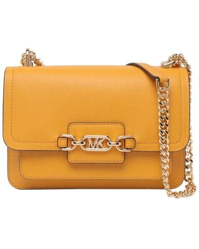 michael kors yellow bag 2018 outlet|michael kors lyra shoulder bag.